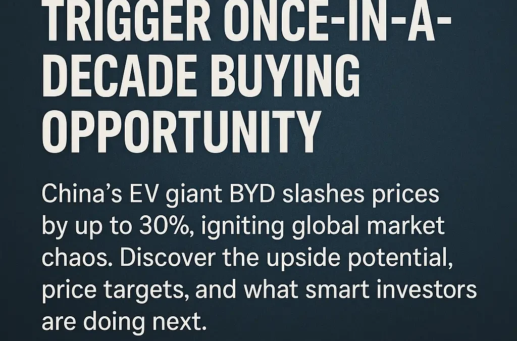 BYD’s Price War Shockwave: Will China’s EV Giant Crush Global Rivals Before 2026?