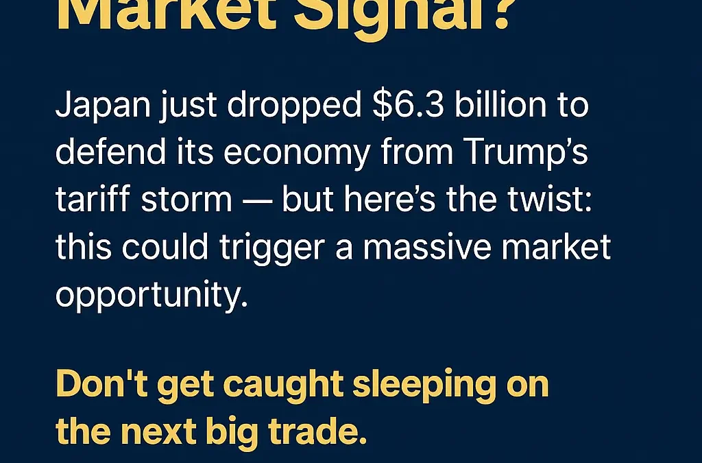 Japan’s $6.3B Move: Will This Stimulus Save Its Economy From Trump’s Tariffs?