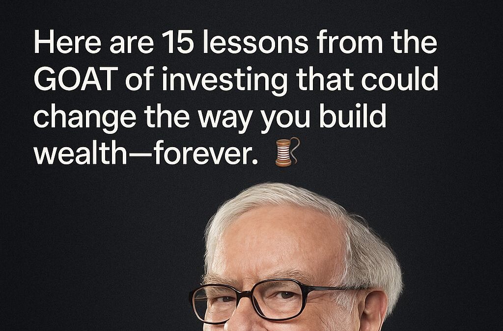 15 Timeless Investing Lessons from Warren Buffett