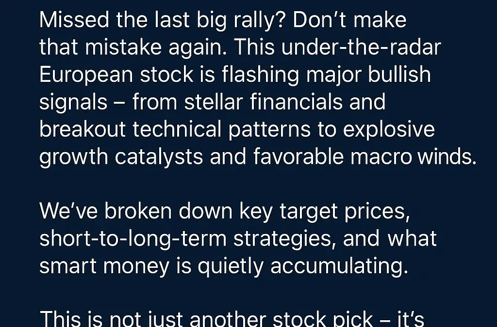 You Might Regret Not Buying This Stock Now – Here’s Why Analysts Are Buzzing