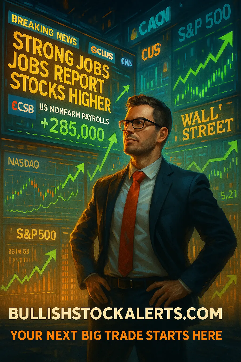 Jobs Report Ignites Rally
