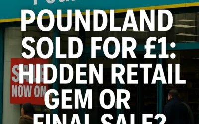Poundland Sold for £1: Is This the Bargain of the Decade or a Collapse in Slow Motion?