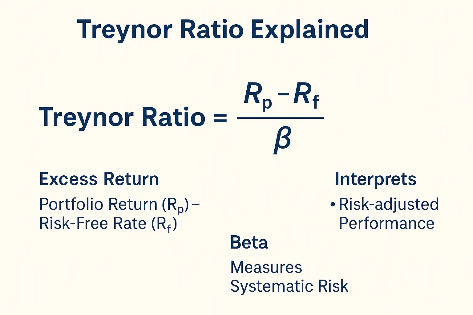 Treynor Ratio