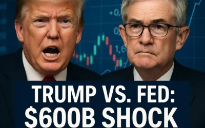 $600B on the Line”: Trump’s War on Powell Could Ignite Fed Pivot—Here’s How to Trade It