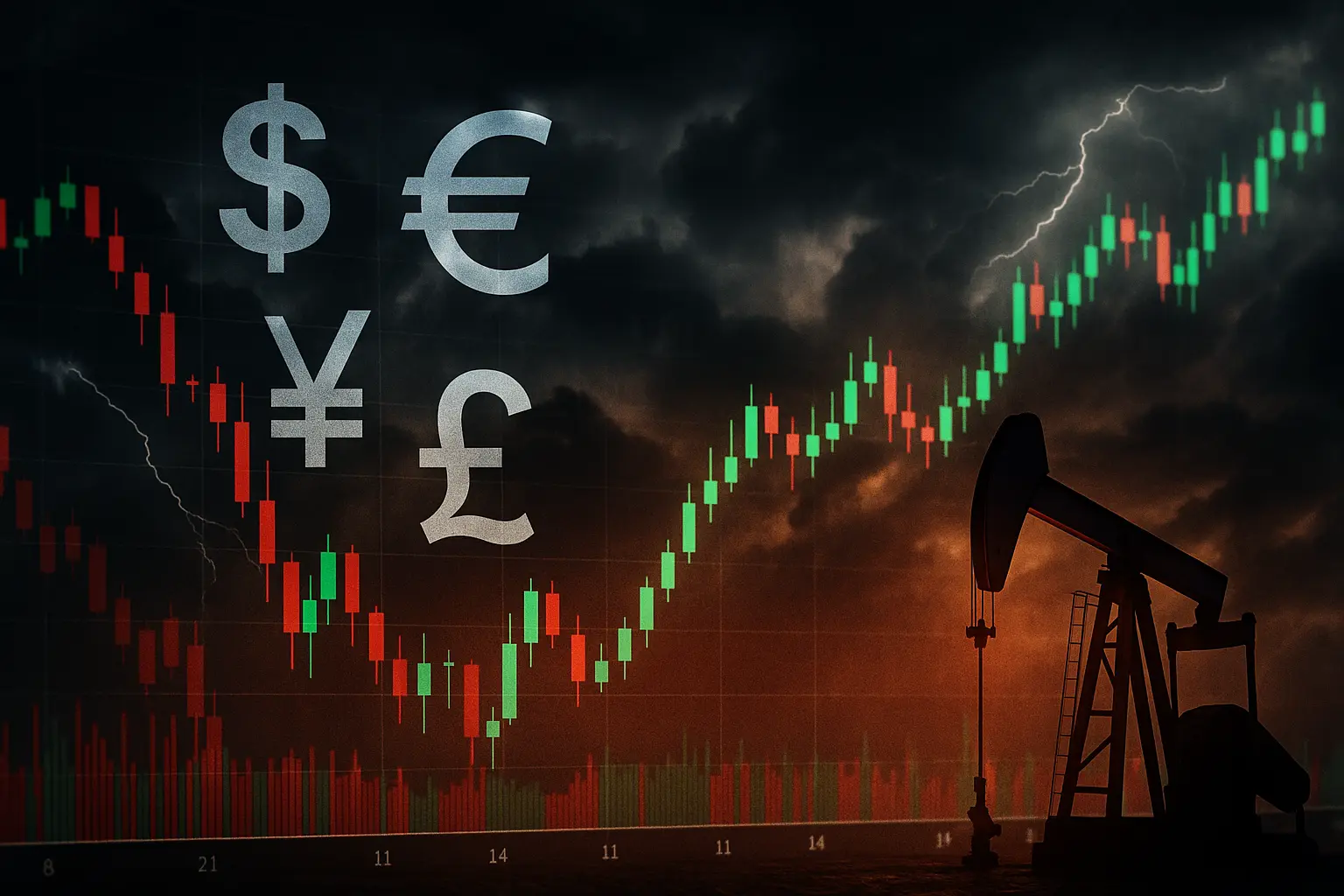 USD, EUR, JPY, GBP
