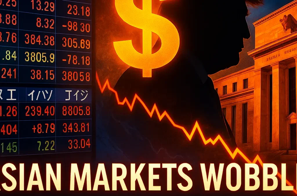 Asian Market Jitters: Trump’s Tariffs, Fed Confusion, and the $3.3 Trillion Shockwave—What Smart Investors Need to Know Now