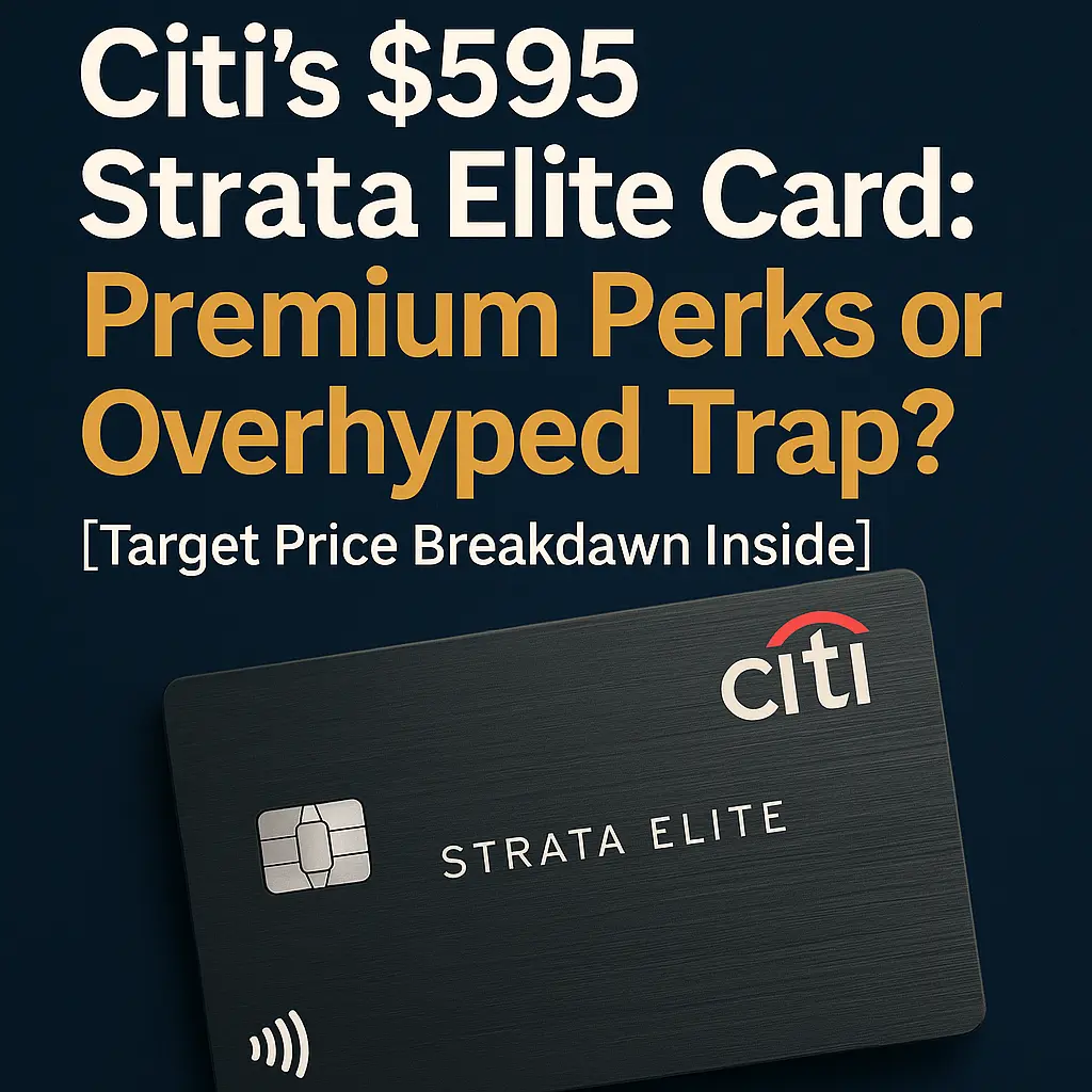 Citi’s $595 Strata Elite Card