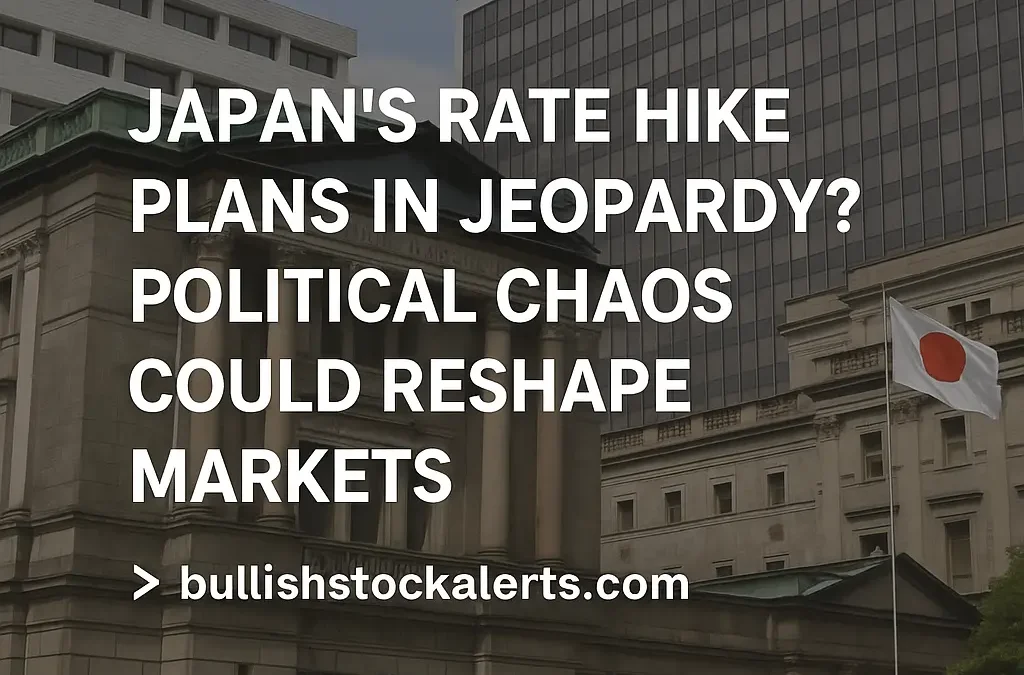 BOJ on the Brink? Japan’s Political Uncertainty Could Shake Markets and Stall Rate Hikes