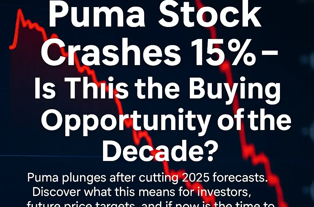 Puma Stock Crashes 15%: Opportunity or Omen?