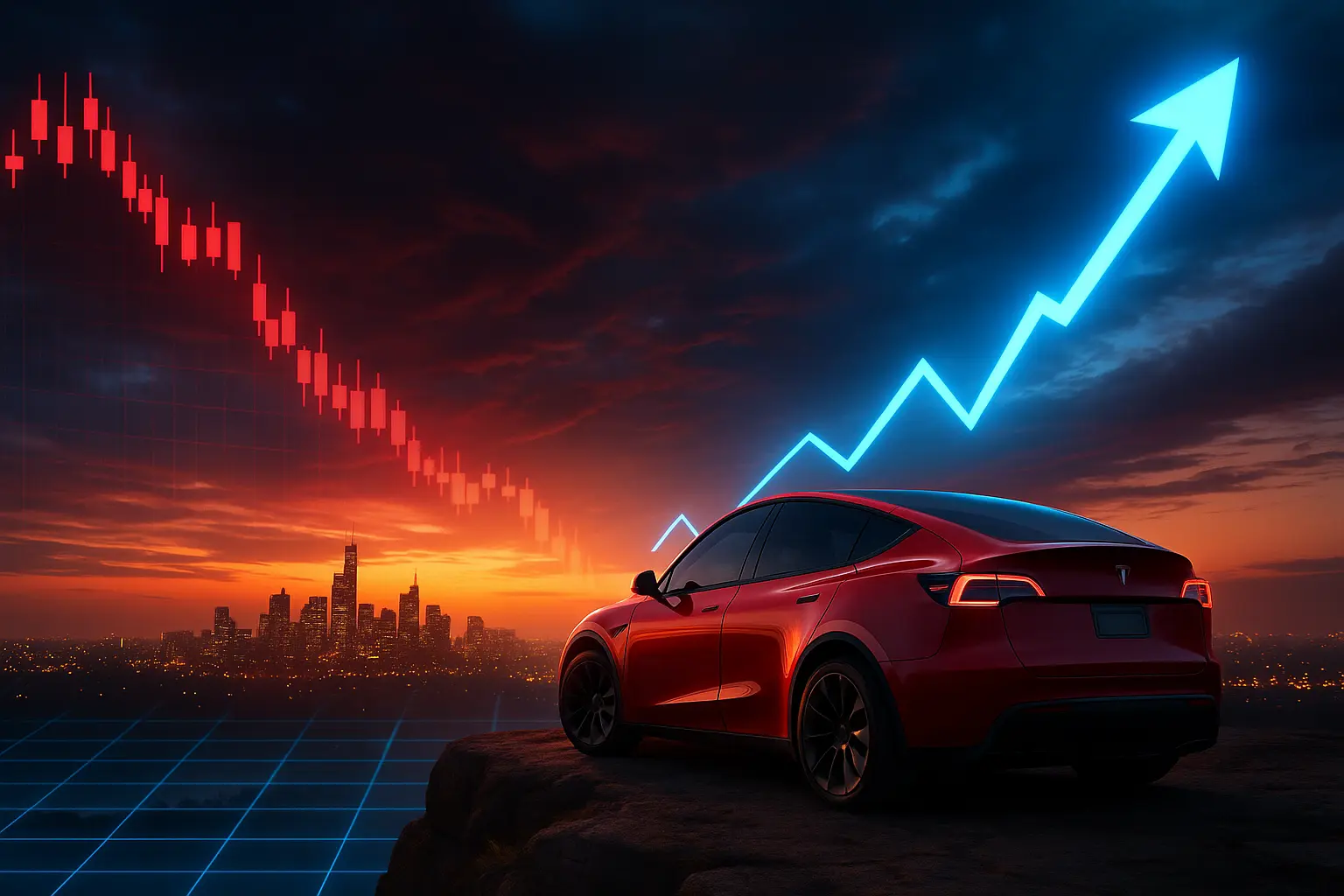 Tesla is down over 25%