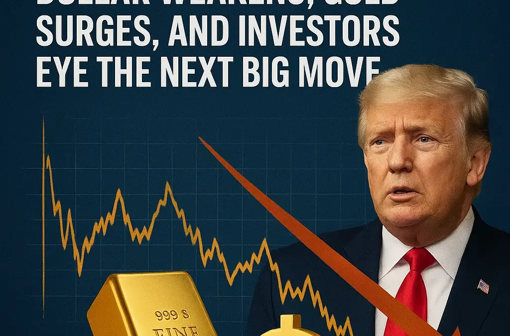Shockwaves in Global Markets: Trump Fires Fed Governor – Dollar Weakens, Gold Surges, and Investors Eye the Next Big Move