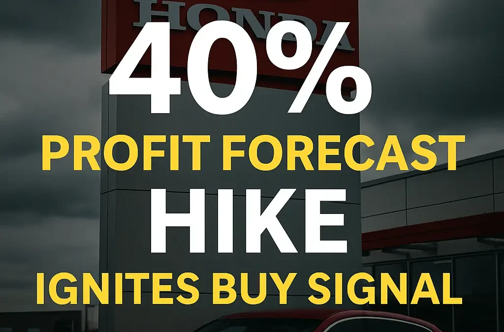 Tariffs Can’t Stop Honda: Why This Japanese Giant May Be Your Next Winning Bet