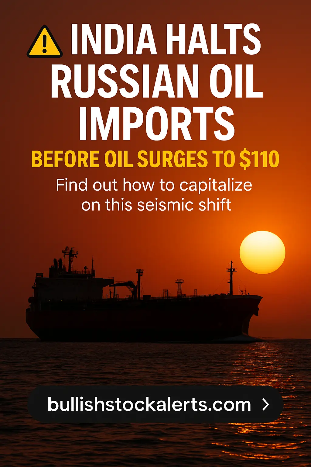 India Halts Russian Oil Imports