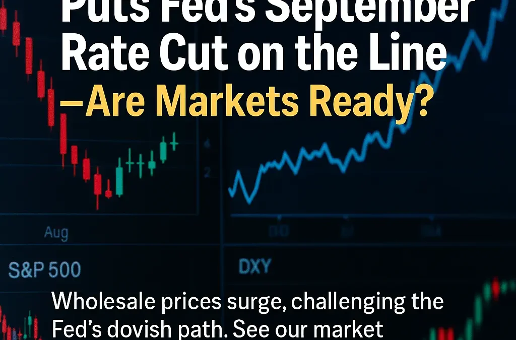 Hotter PPI Puts Fed in a Tight Spot – Could September’s Rate Cut Be at Risk?
