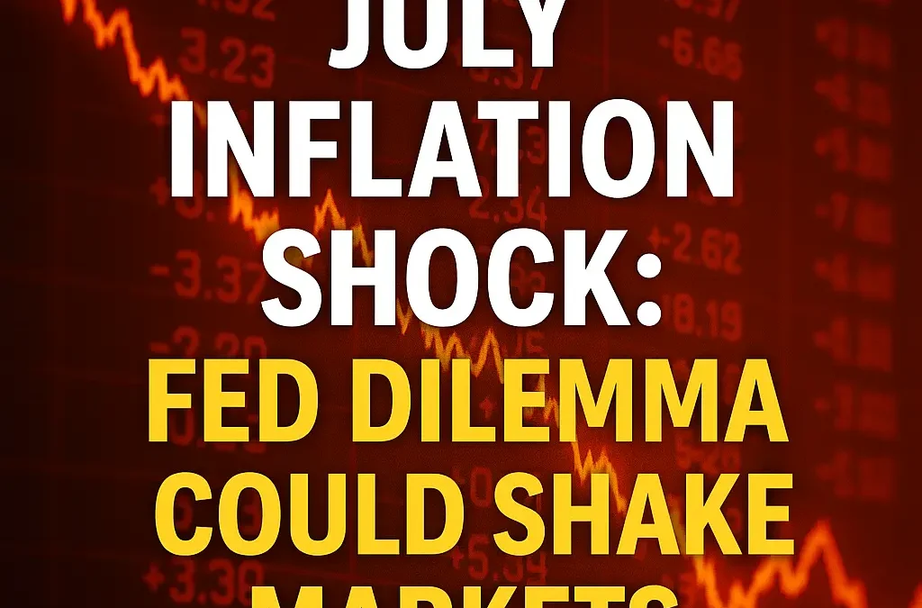 Inflation Shock: Why July’s Data Could Trigger Market Turmoil and Fed Panic