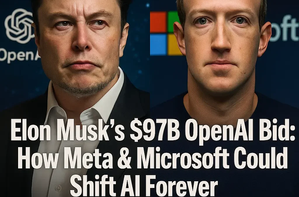 Elon Musk’s $97B OpenAI Takeover Attempt: Why Zuckerberg’s Silence Could Change AI Forever