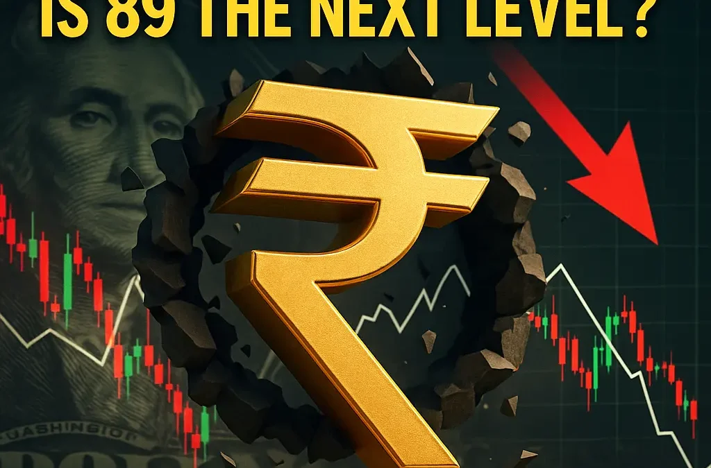 Indian Rupee Crashes to Record Low: Is 89/USD the Breaking Point or a Rare Investor Opportunity?