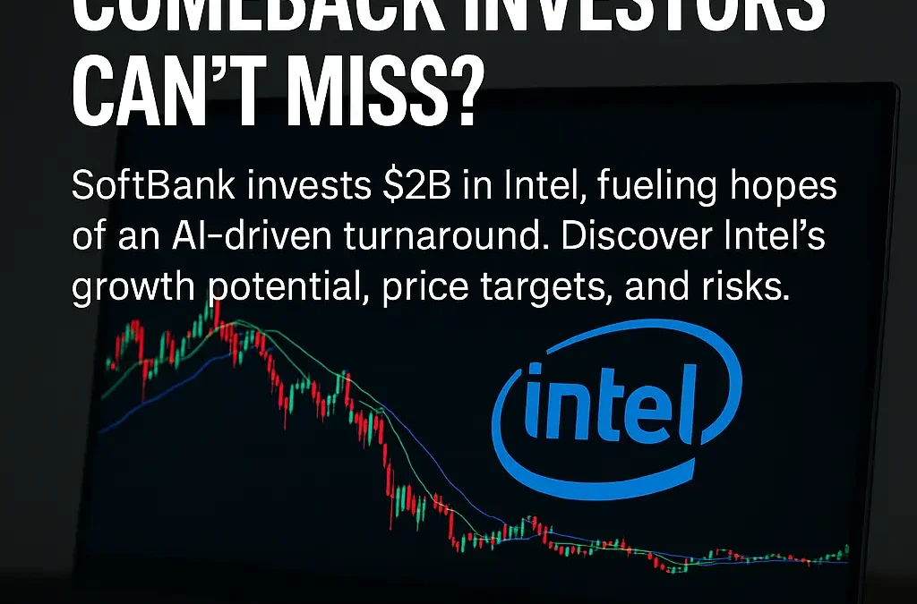 Intel Soars After $2B SoftBank Bet – Is This the AI Comeback Investors Can’t Afford to Miss?
