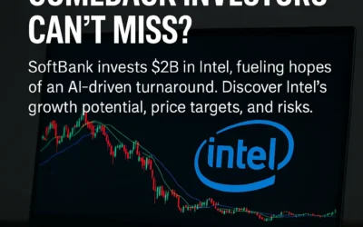 Intel Soars After $2B SoftBank Bet – Is This the AI Comeback Investors Can’t Afford to Miss?