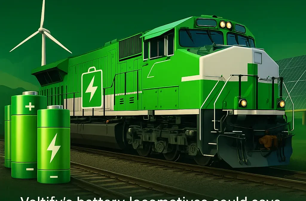 Voltify Aims to Disrupt the $80B U.S. Rail Industry – Could Battery Trains Be the Next Green Mega-Trend?