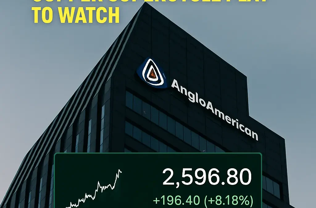 Anglo American Shares Soar 8% on $50B ‘Merger of Equals’ With Teck Resources — A Copper Superpower in the Making