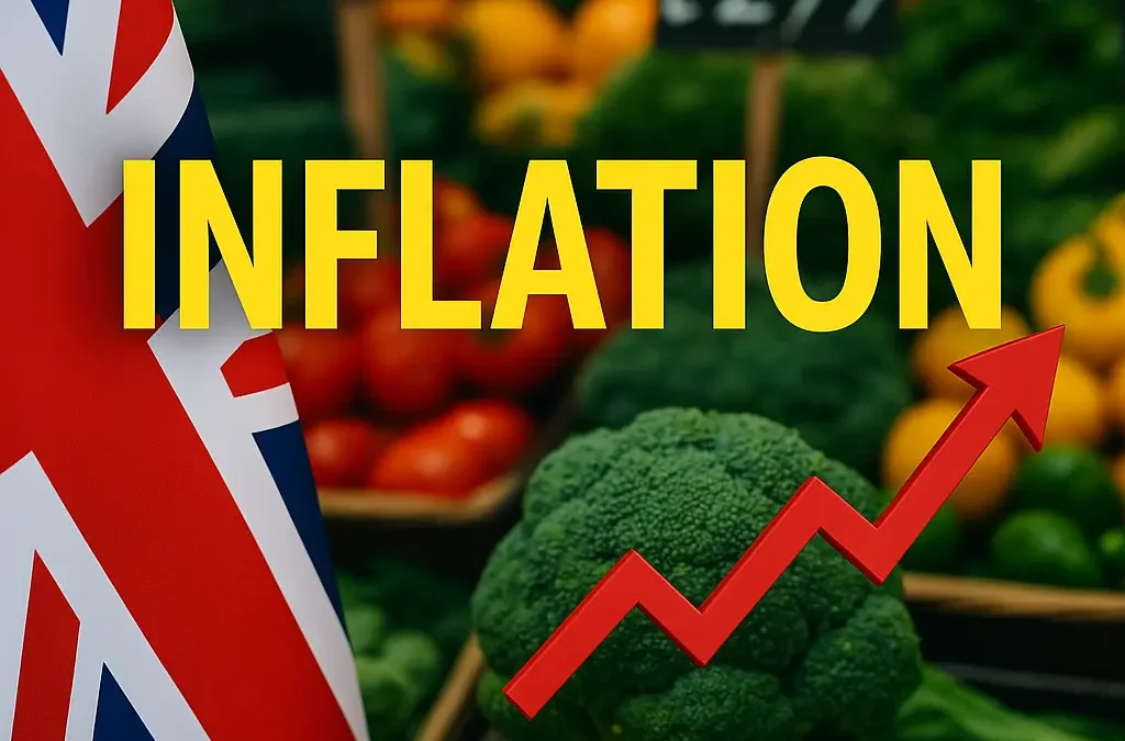 UK Inflation Shock: Food Prices Keep CPI at 3.8%—Will the Pound Surge or Markets Crack Before the BoE Blinks?
