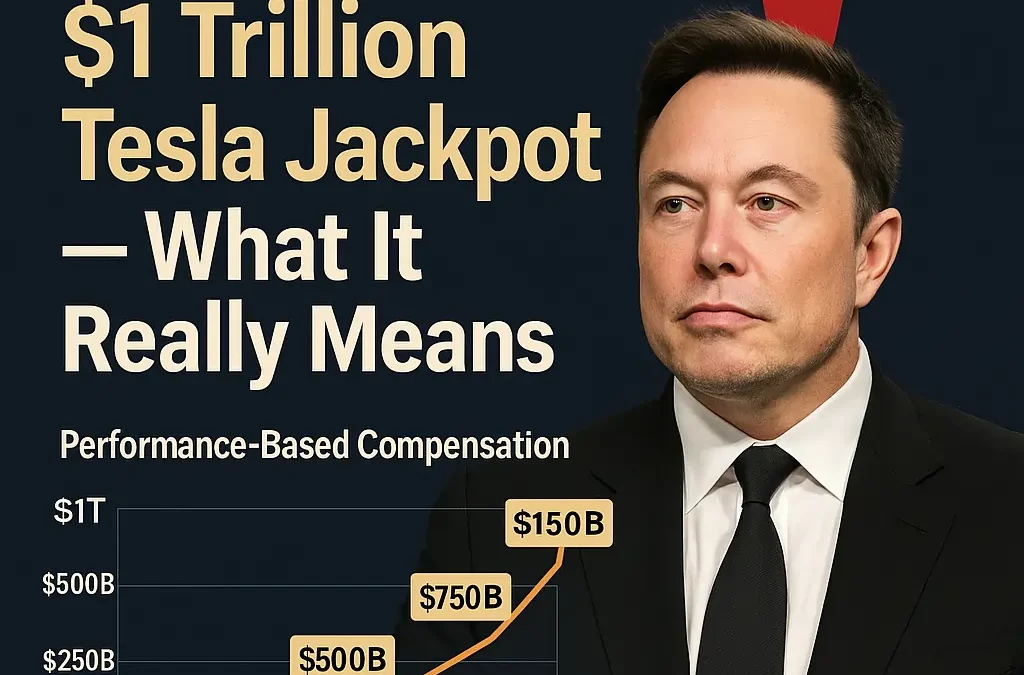 Elon Musk’s $1 Trillion Tesla Jackpot — What It Really Means