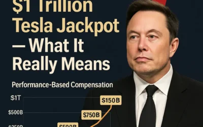 Elon Musk’s $1 Trillion Tesla Jackpot — What It Really Means