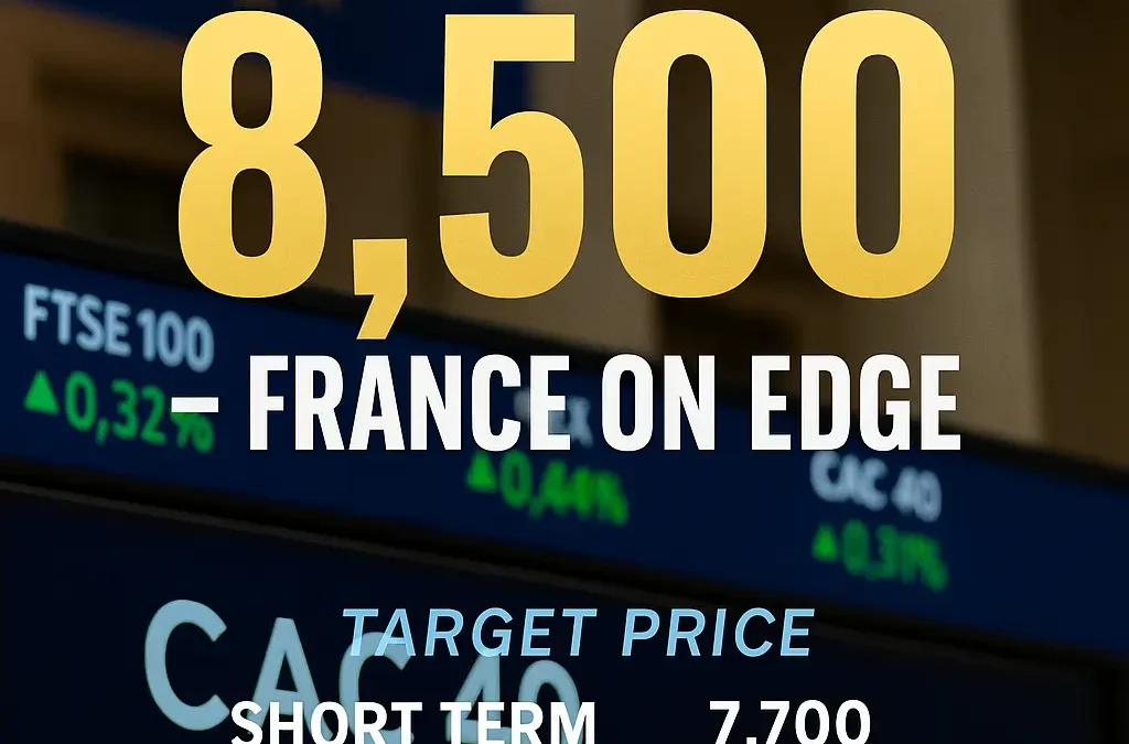 European Markets Eye Gains as France Faces Confidence Vote — Is CAC 40 Ready for a Breakout?
