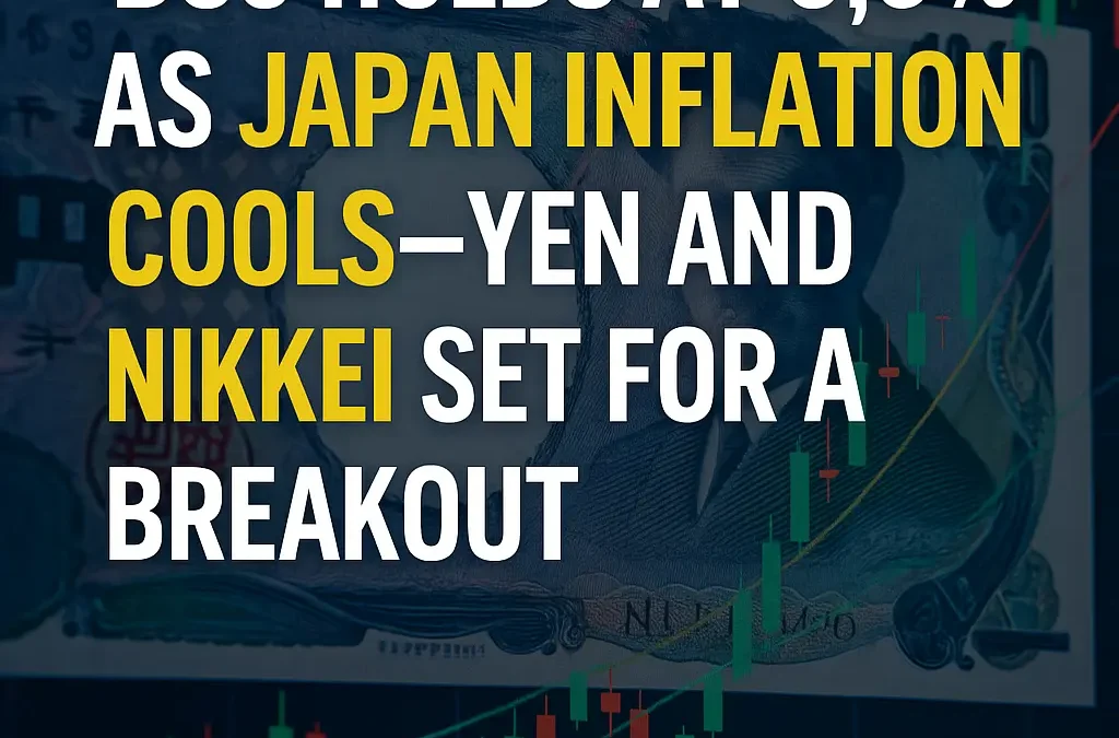 Yen Breakout or False Dawn? BOJ Holds Rates at 0.5% as Japan’s Core Inflation Hits a 10-Month Low