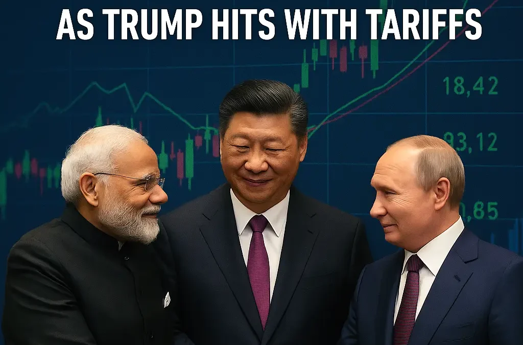 Modi’s Bold Pivot: India Strengthens Ties With China & Russia as Trump Slams Trade – What This Means for Global Markets