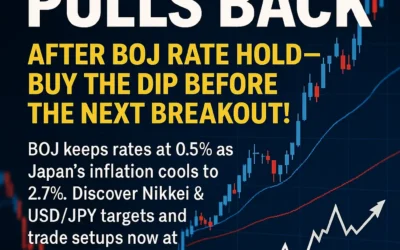Nikkei Pullback or Buying Opportunity? BOJ Holds Rates at 0.5% as Inflation Cools