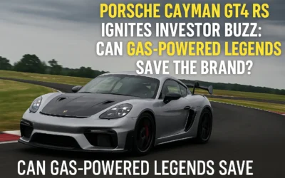 Porsche’s Bold Bet: Can Gas-Powered Legends Like the Cayman GT4 RS Save Its Future?