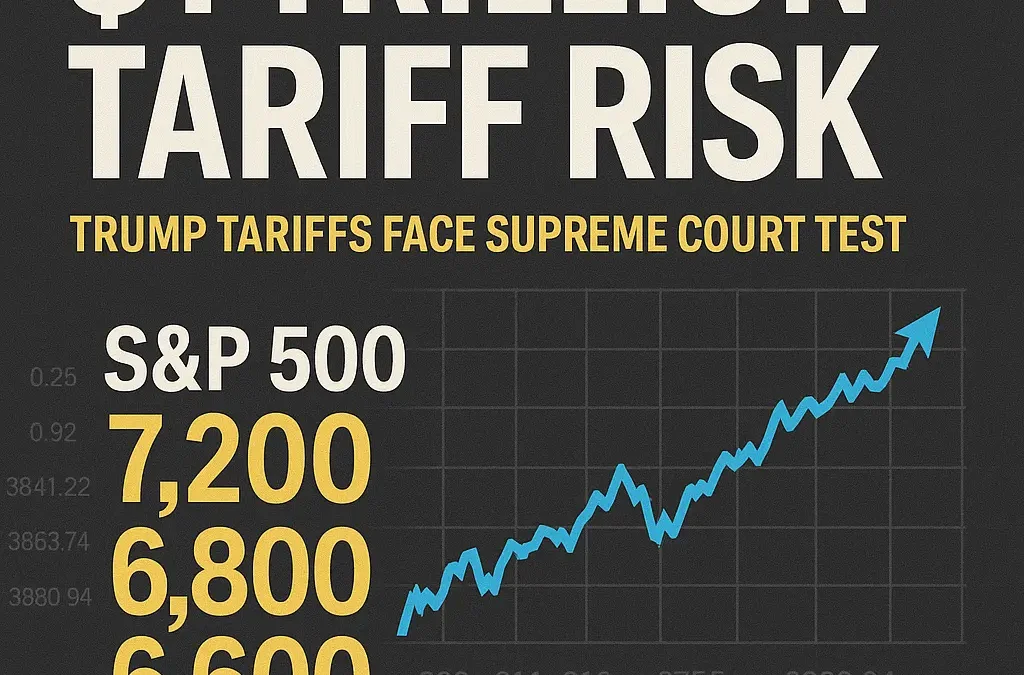 Trump’s Tariffs Face Supreme Court Test — Could $1 Trillion in Refunds Shock Markets?