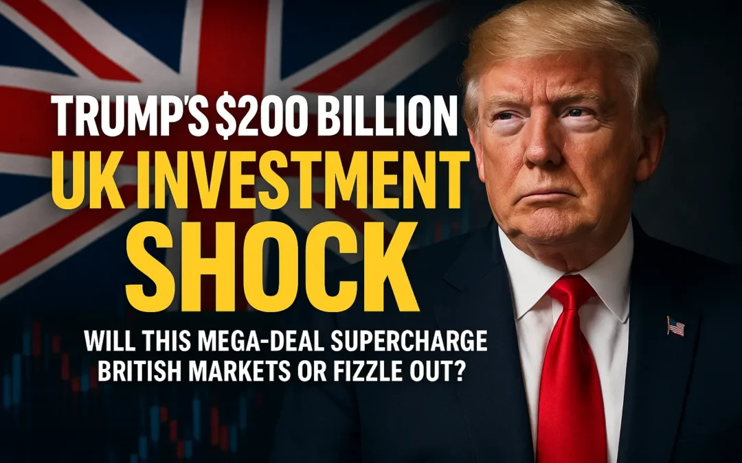 Trump’s $200 Billion UK Investment Shock—Will This Mega-Deal Supercharge British Markets or Fizzle Out?
