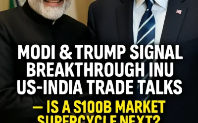 Modi & Trump Signal Breakthrough in US-India Trade Talks — Is This the Start of a Market Supercycle?