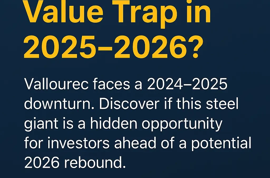 Vallourec (VK): The Silent Fall of the Steel Giant — Hidden Opportunity or Value Trap?