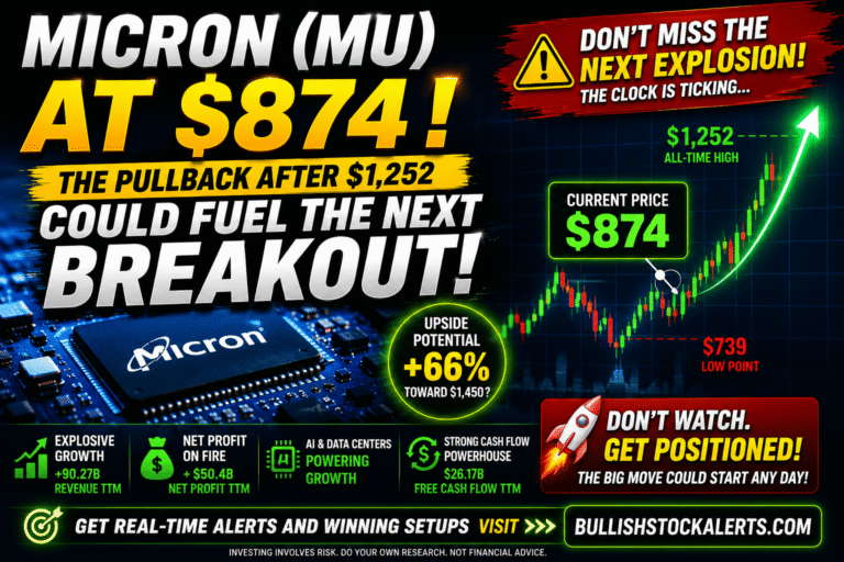 Micron Technology (MU) at $874: Can the Retracement After $1,252 Prepare a New Breakout?